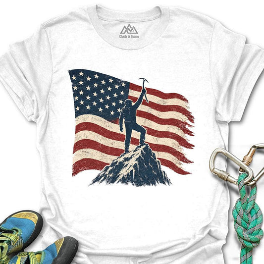 Flag Ice Climb Tee
