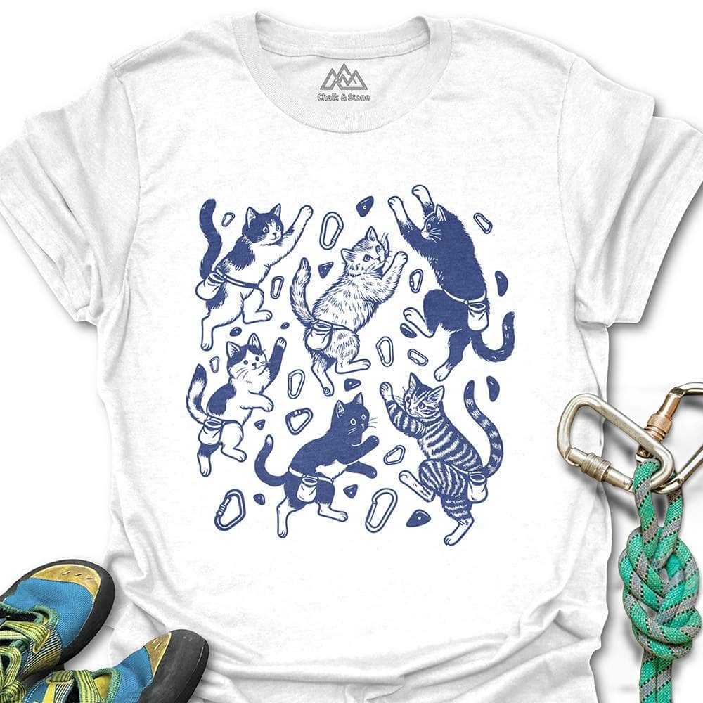 Floating Cat Climb Tee