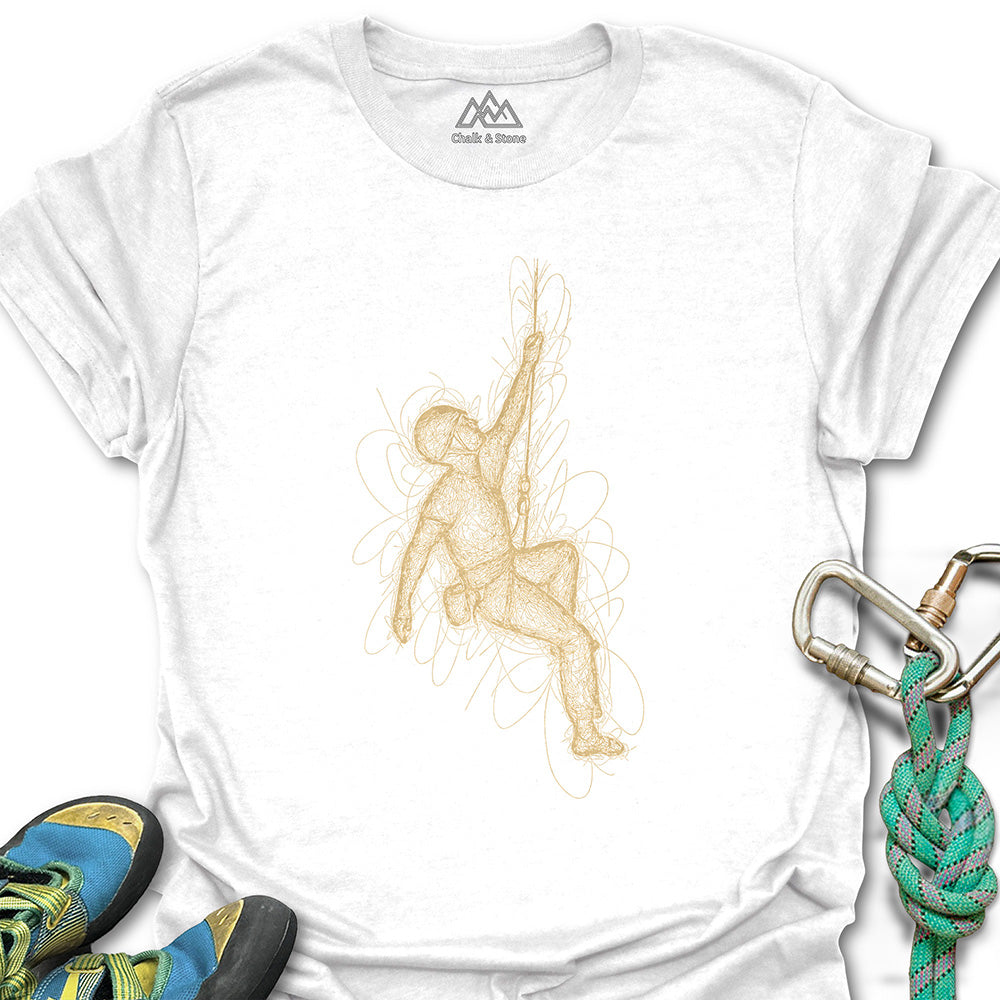 Scribbly Climber Take Tee
