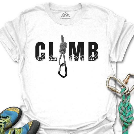 CLIMB Mtn Carabinger Tee