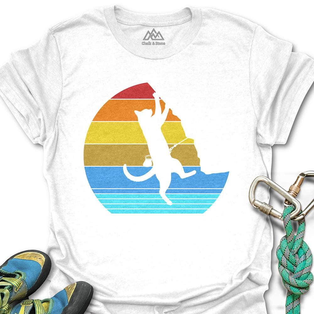 Cat Retro Climb Tee