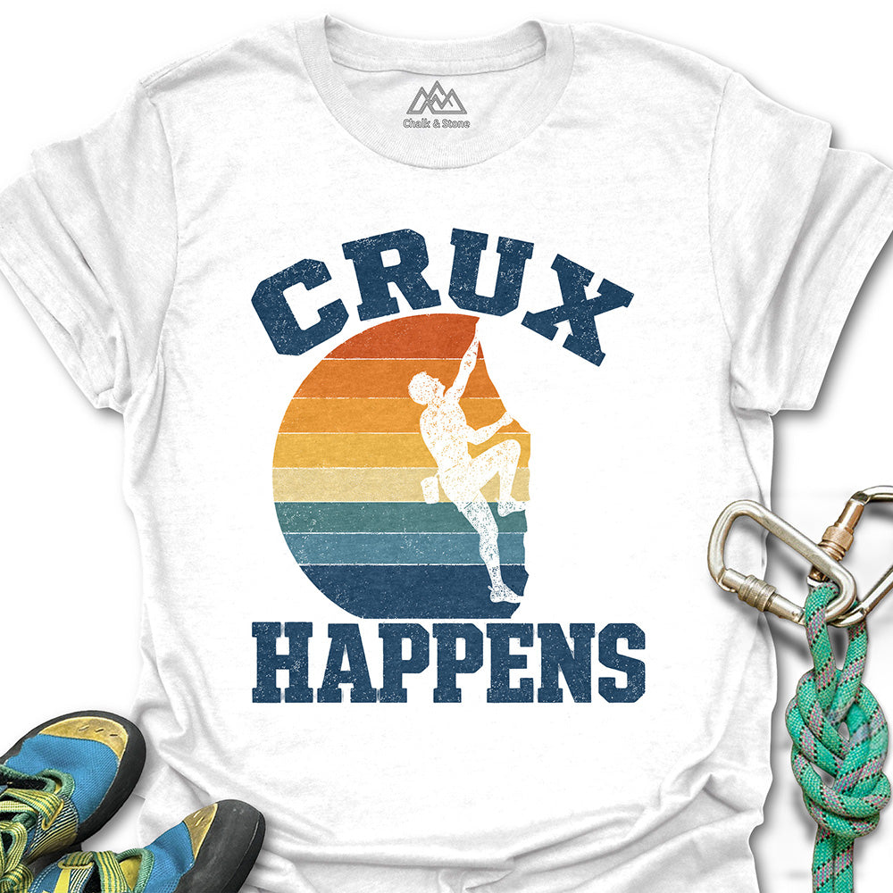 Retro Crux Happens Tee