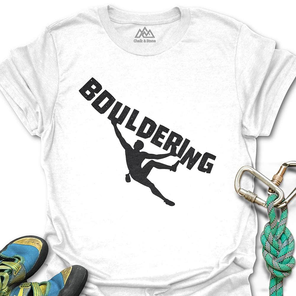 Cruxing Boulder Tee