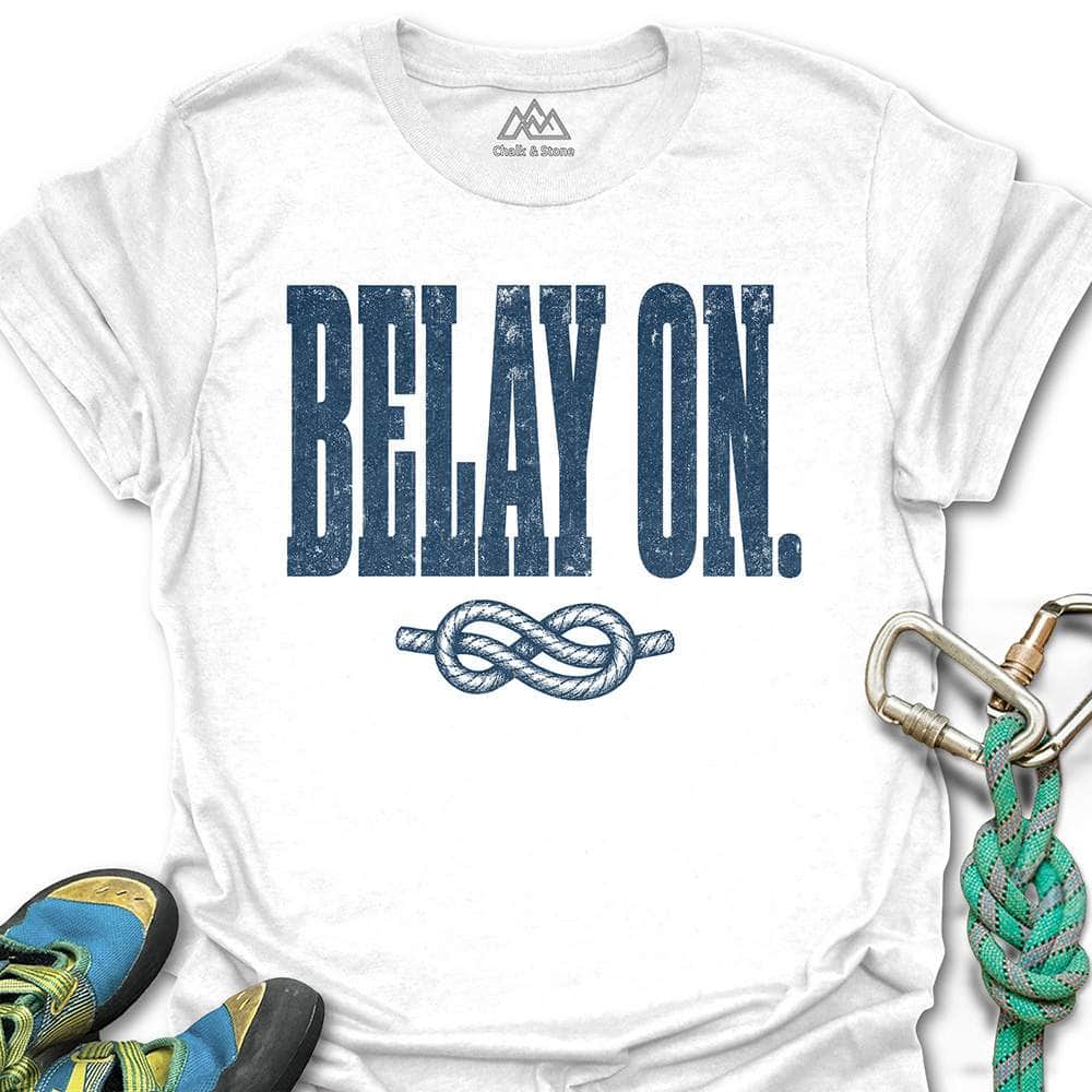 Belay On Knot Tee