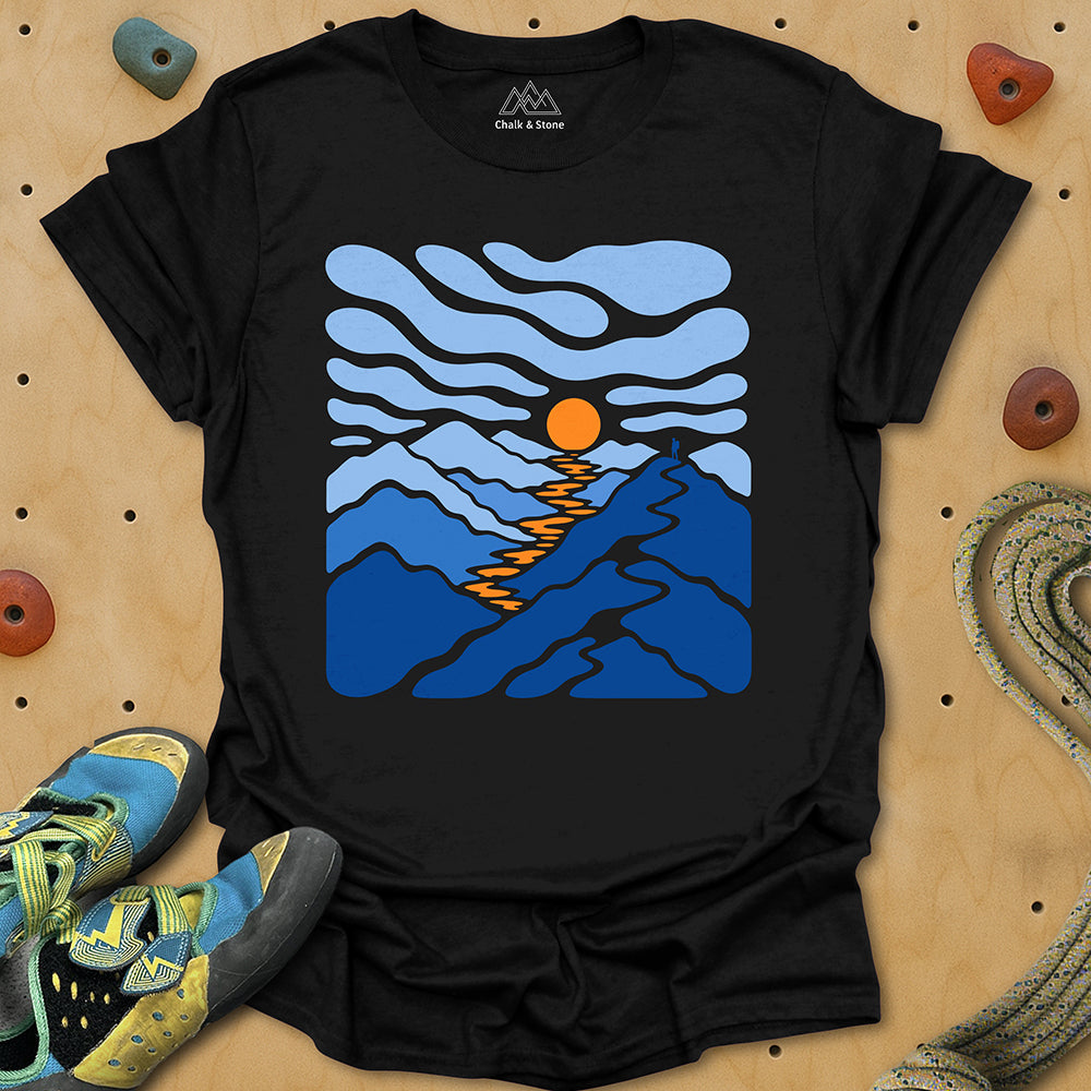 Bubble Landscape Mtn Tee