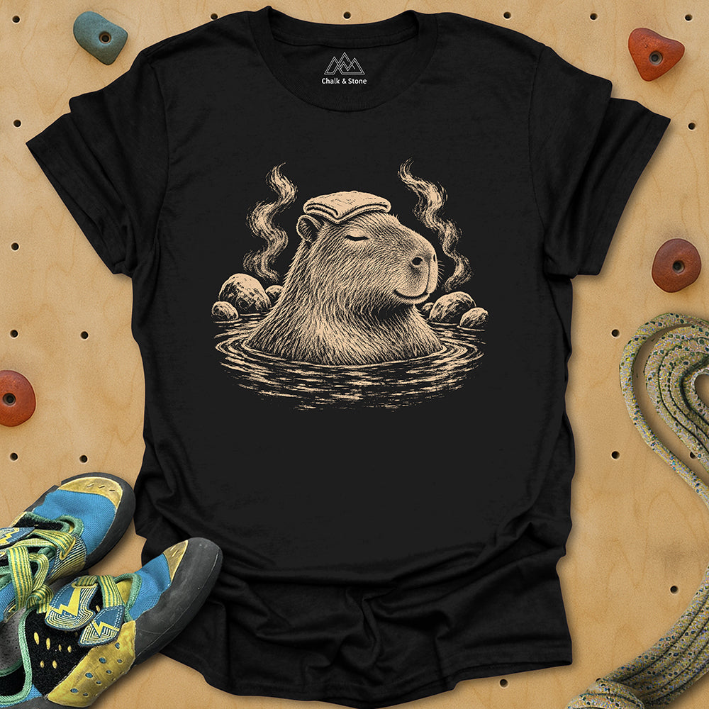 Capybara Onsen Tee