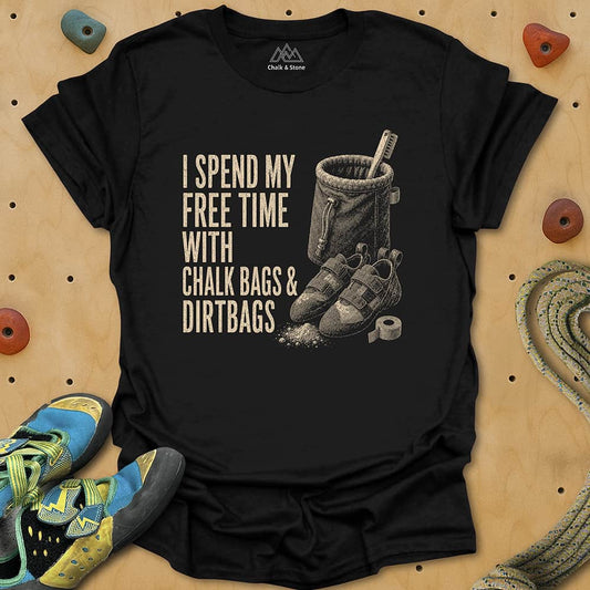 Chalkbags And Dirtbags Tee