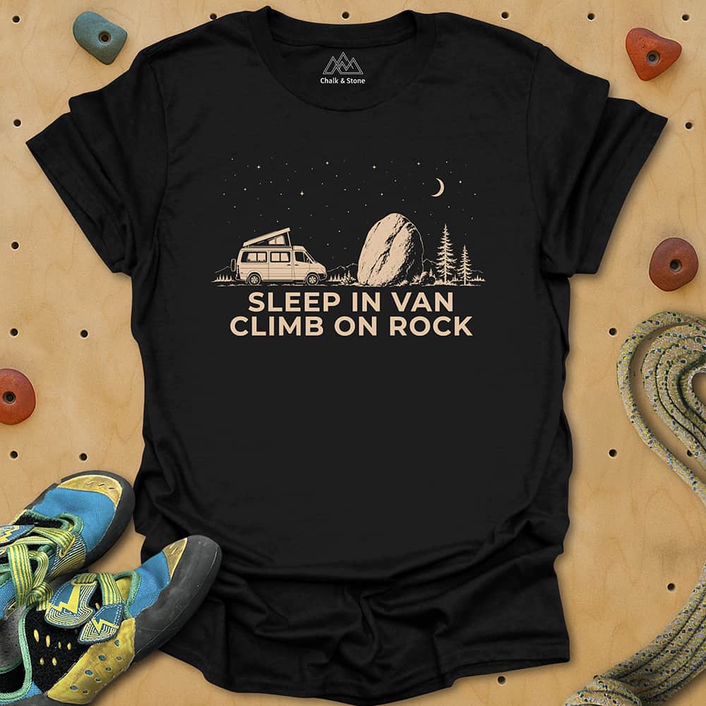 Sleep And Climb On Rock Tee