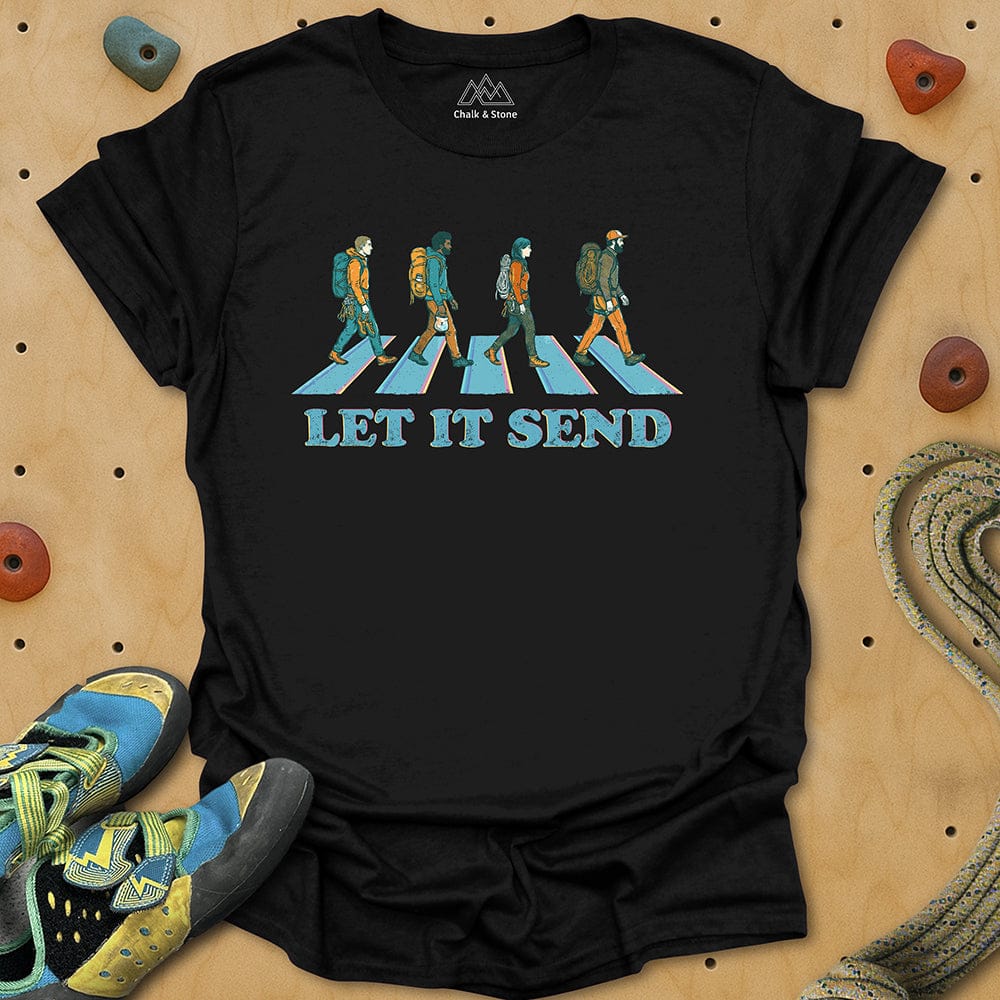Let It Send Crossing Tee