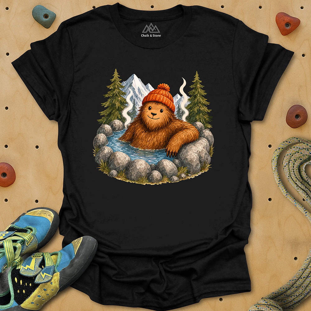 Painterly Sasquatch Soak Tee