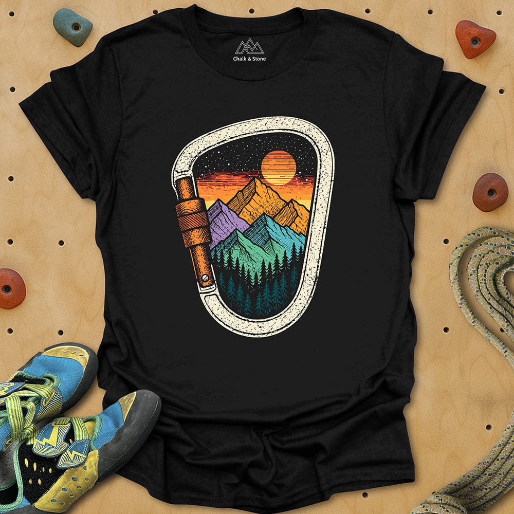 Mountain Range Carabiner Tee