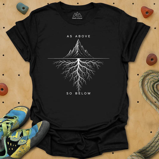 Above Below Tee