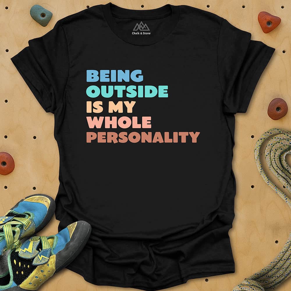 Outside Is My Personality Tee
