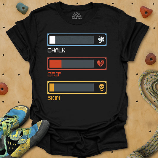 Chalk Grip Skin Levels Tee
