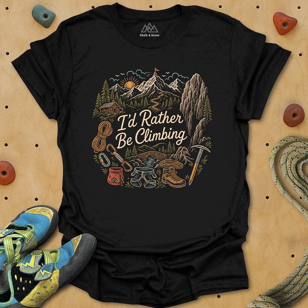 Rather Climb Tee