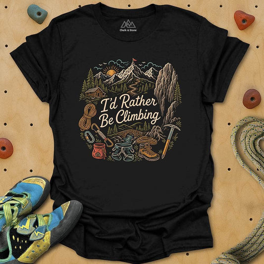 Rather Climb Tee
