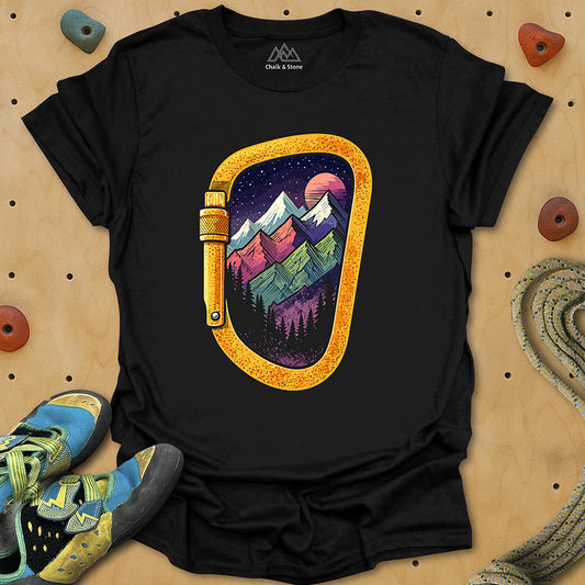 Mountain Range Carabiner 4 Tee