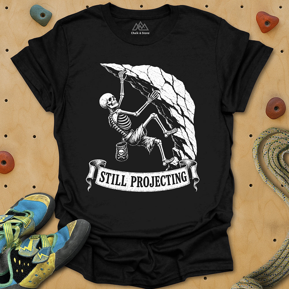 Still Projecting Skeleton Tee
