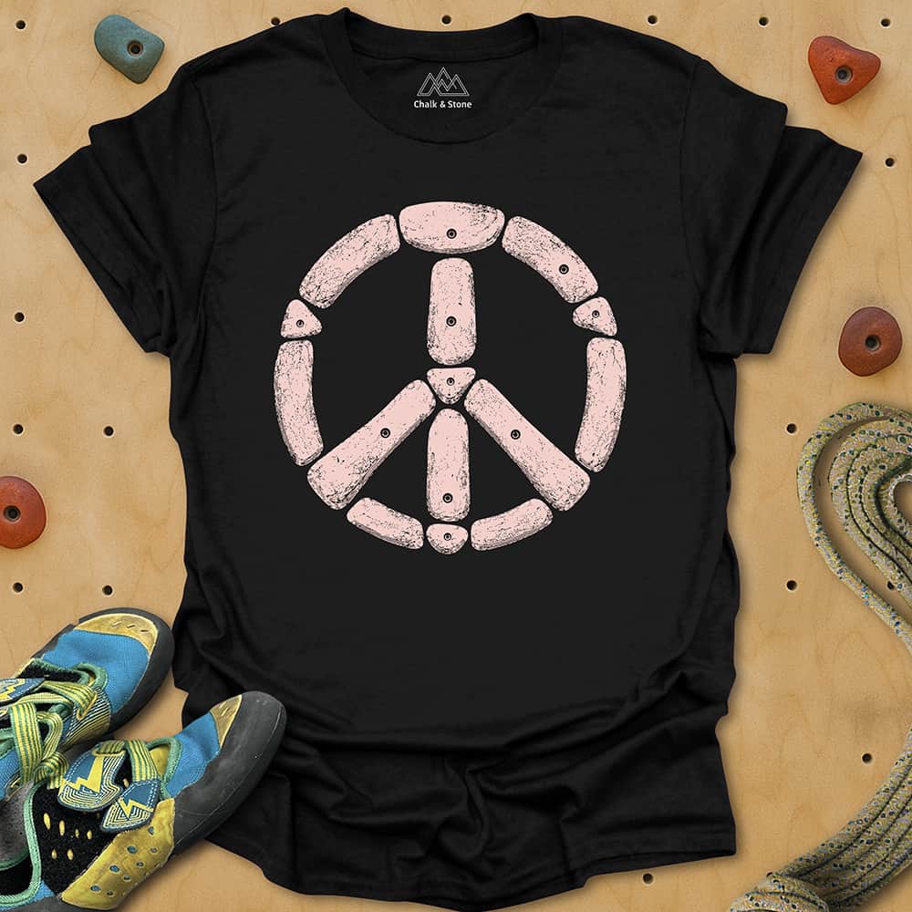 Holds Peace Sign Tee