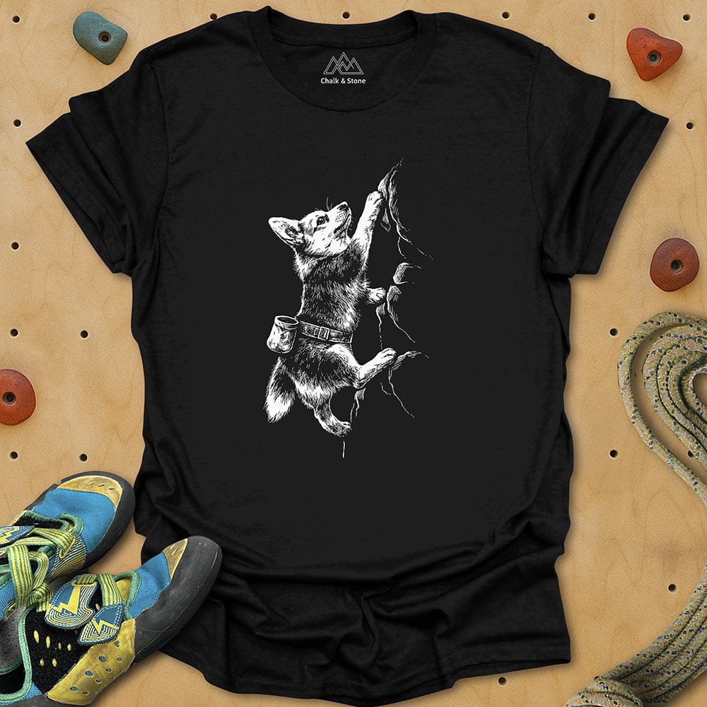 Corgi Scaling Wall Tee