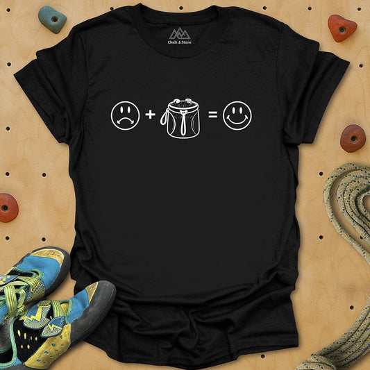 Smiley Face Climbing Tee