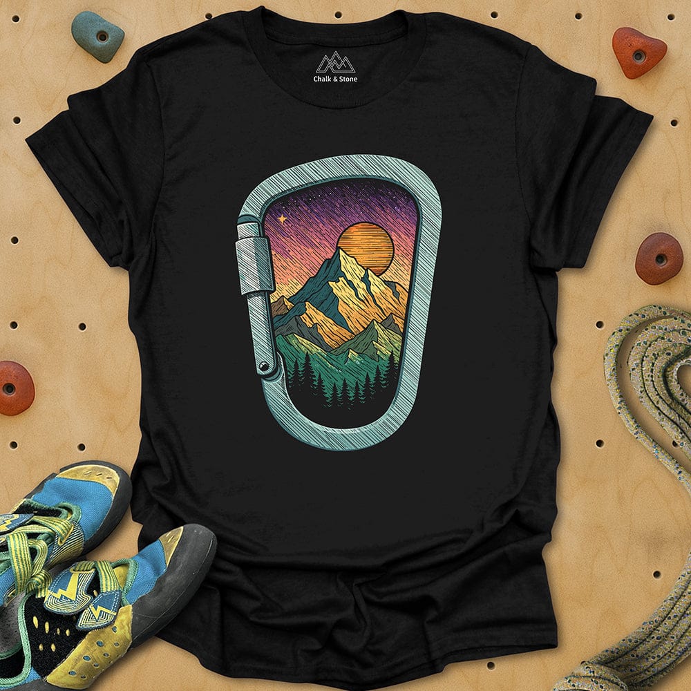 Mountain Range Carabiner 5 Tee