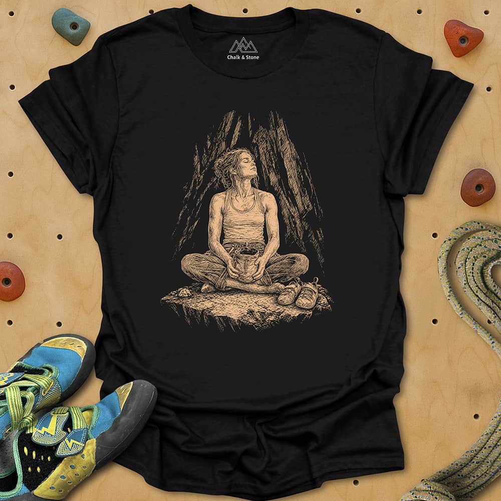 Climb Meditate Tee