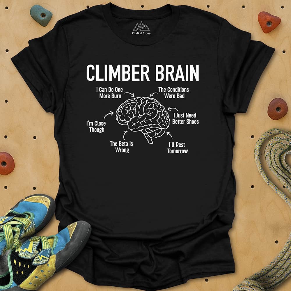 Climber Brain Tee