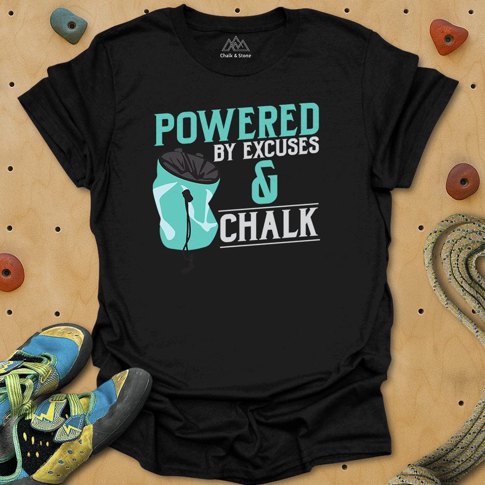Excuse and Chalk Tee