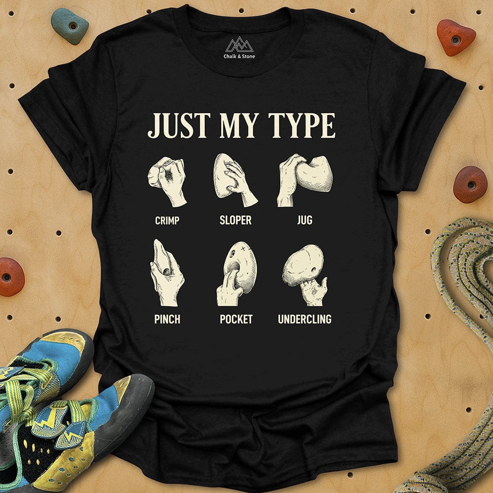 Just My Type Tee