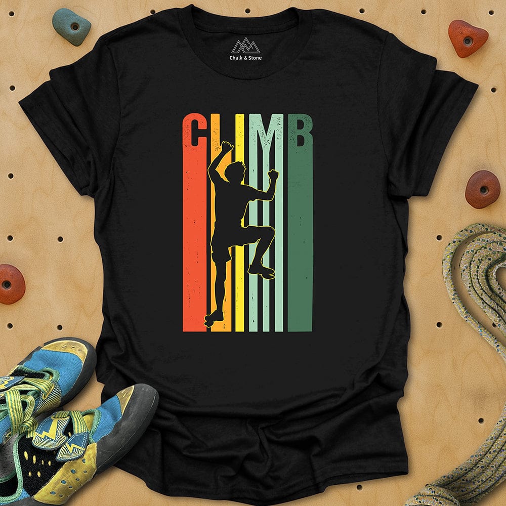 Climb Color Stripe Tee