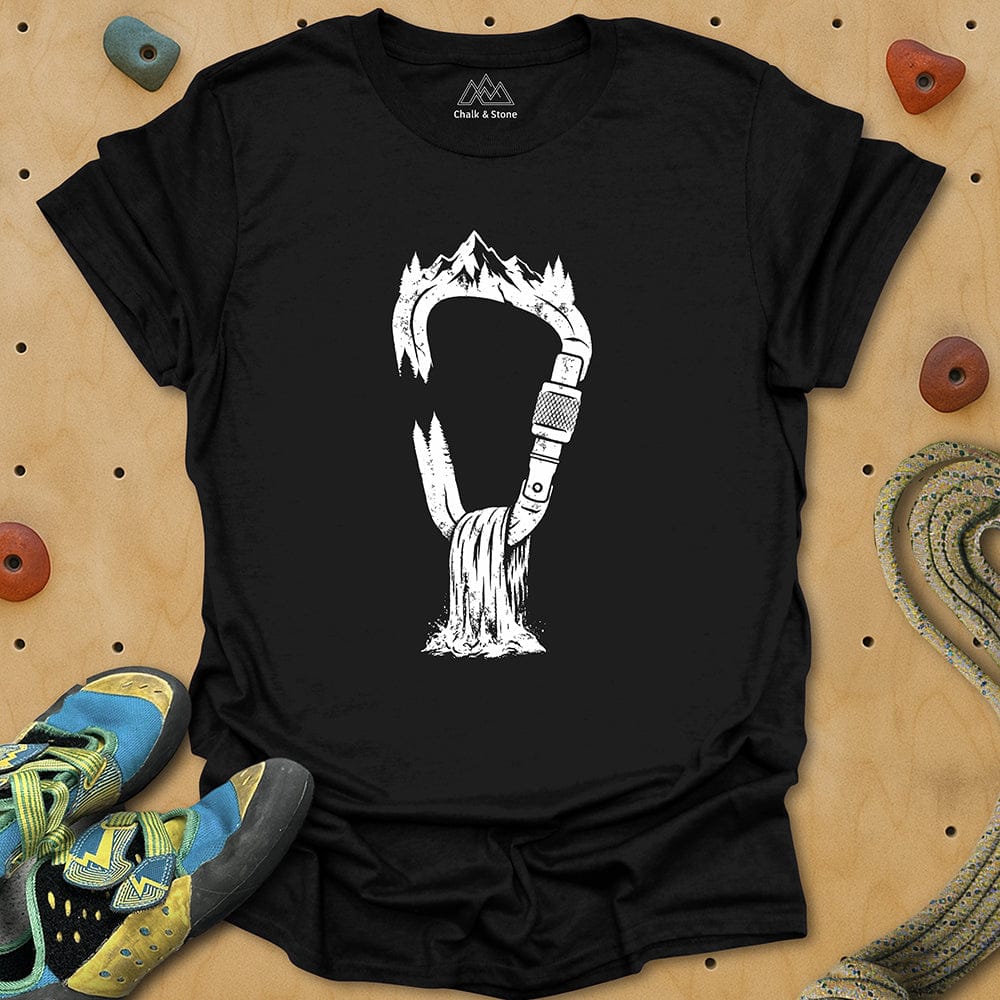Carabiner As Landscape Tee