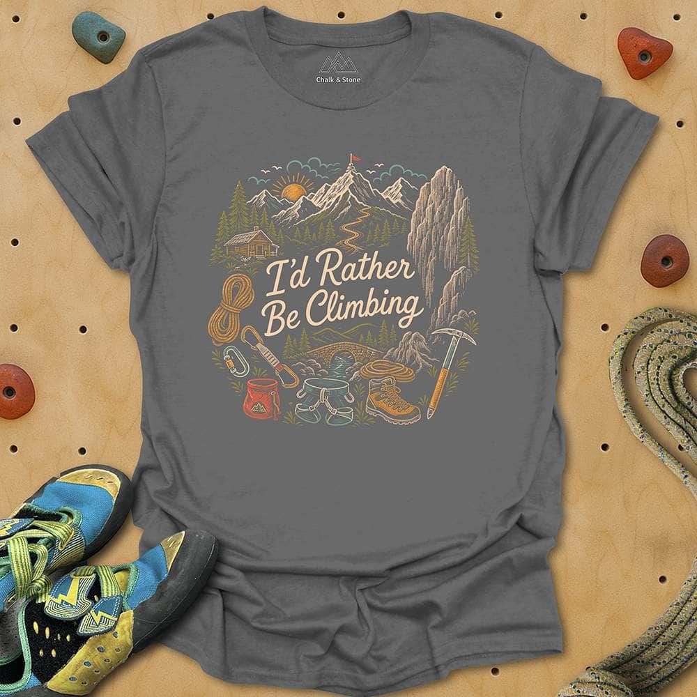 Rather Climb Tee