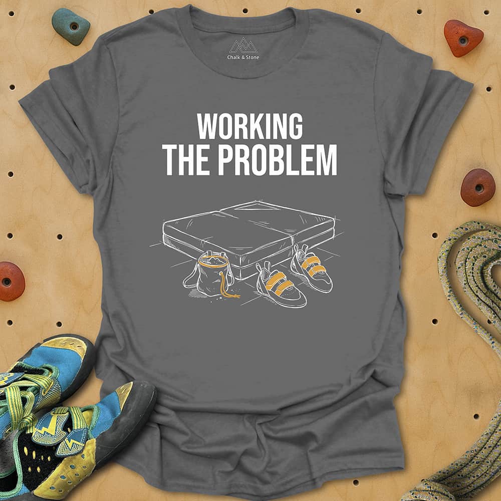 Working The Problem Line Tee