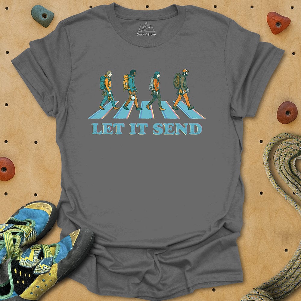 Let It Send Crossing Tee