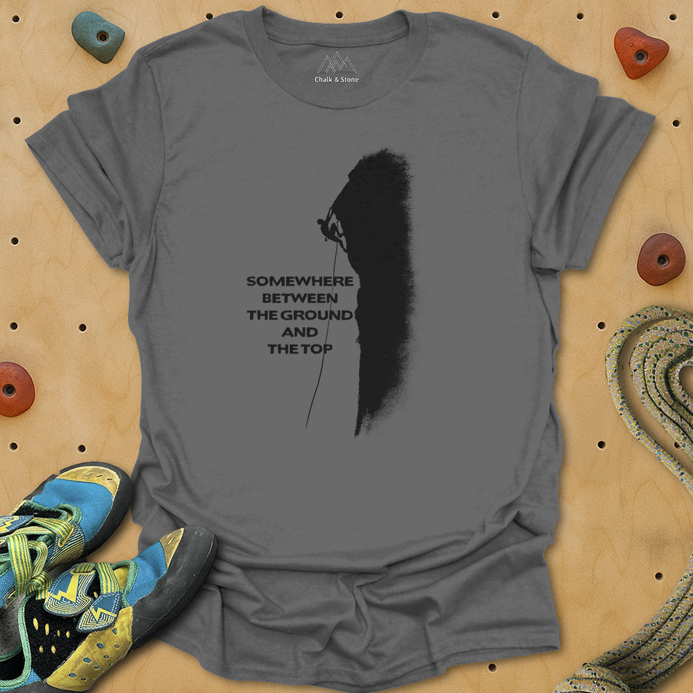 Between the Top and Ground Tee