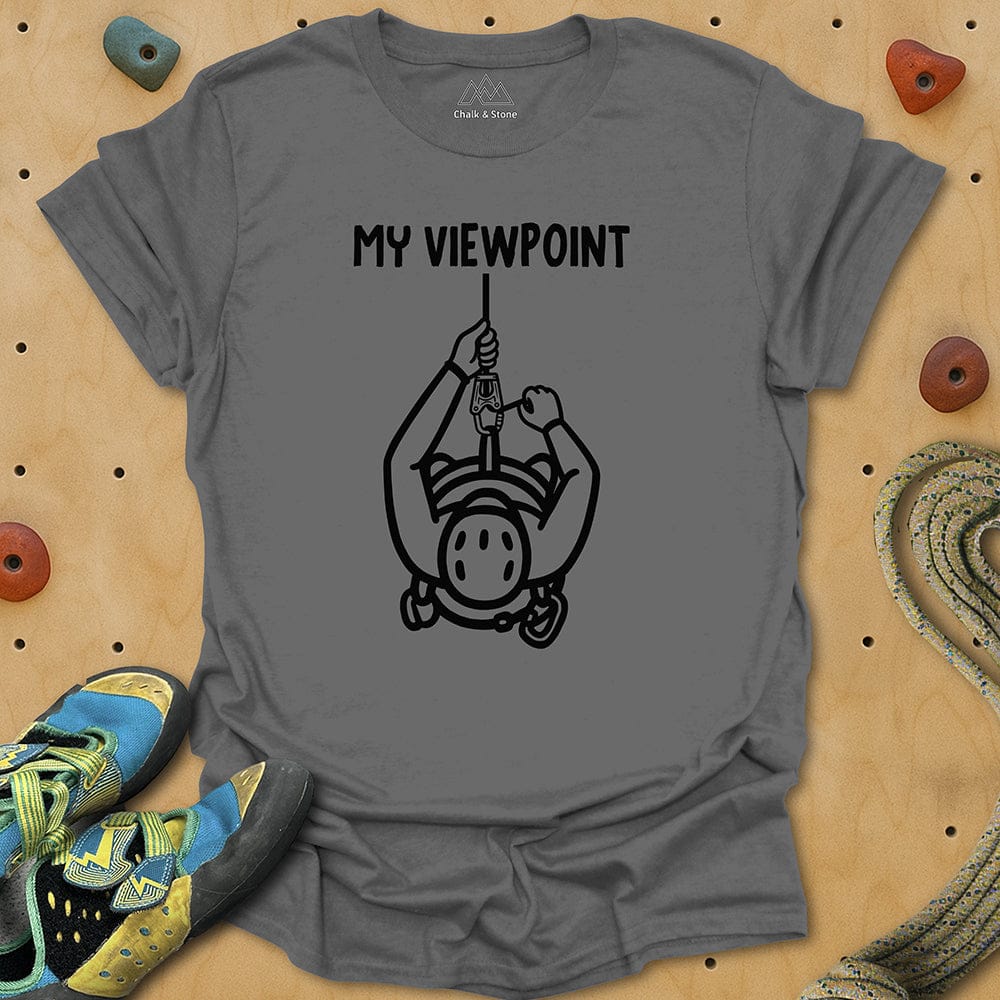 Top Down Belayer View Tee