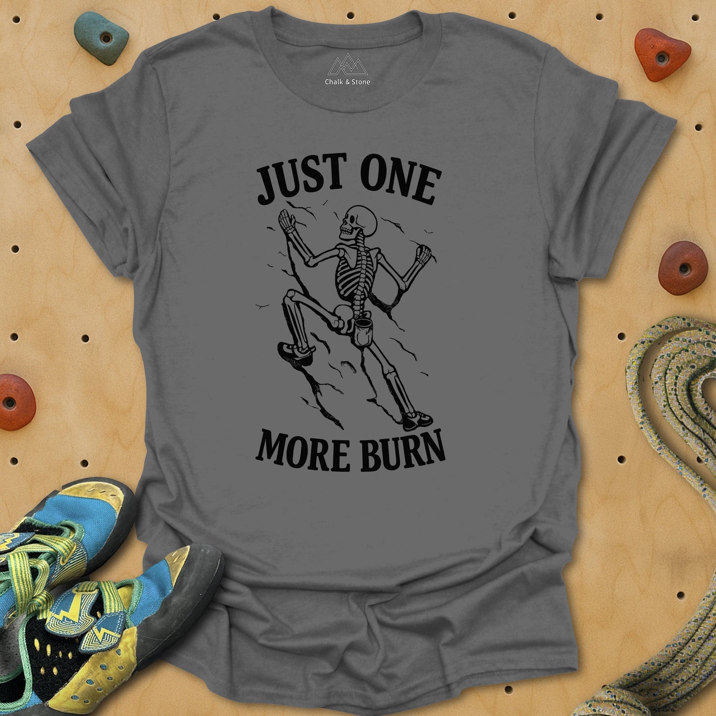 One More Burn Skeleton Tee