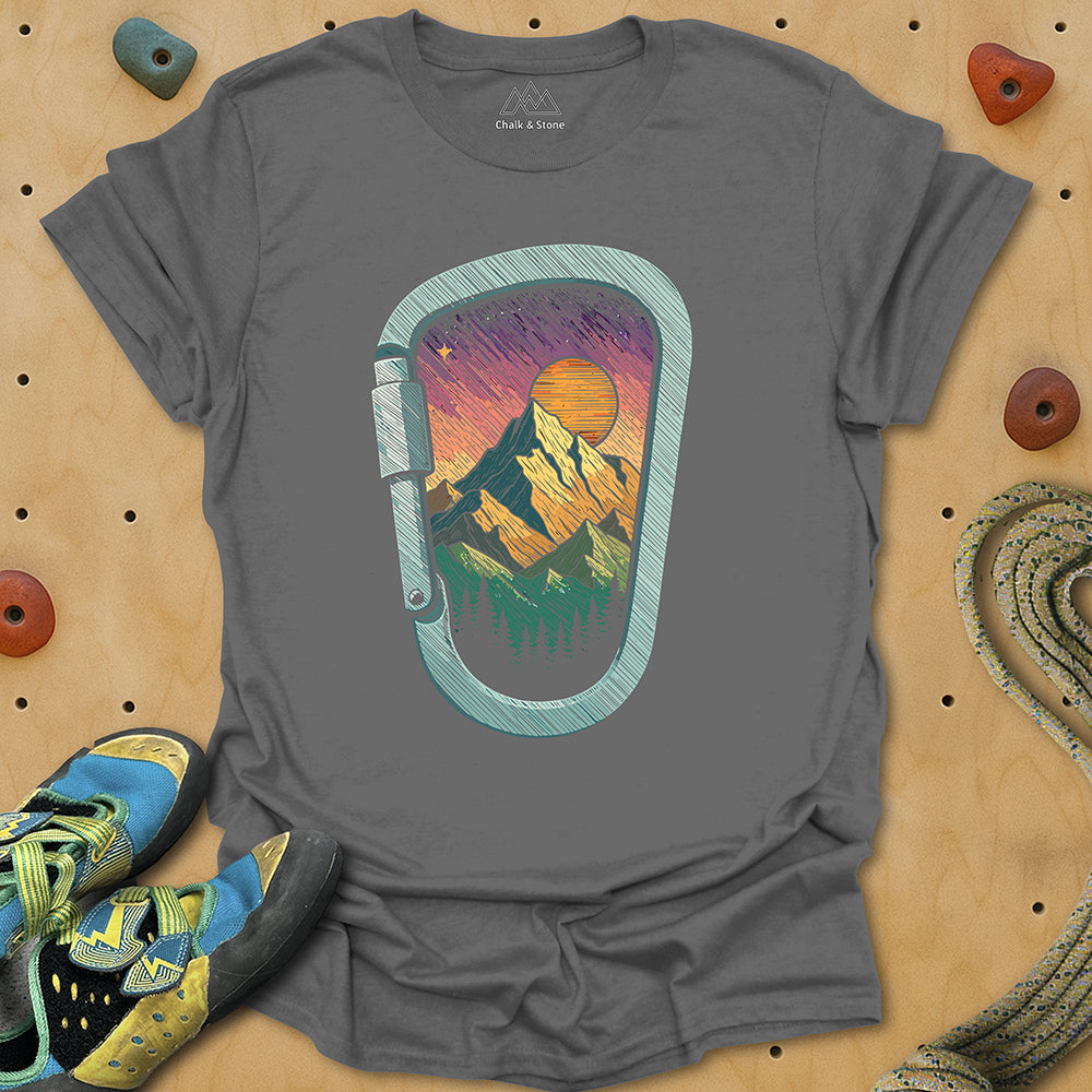 Mountain Range Carabiner 5 Tee