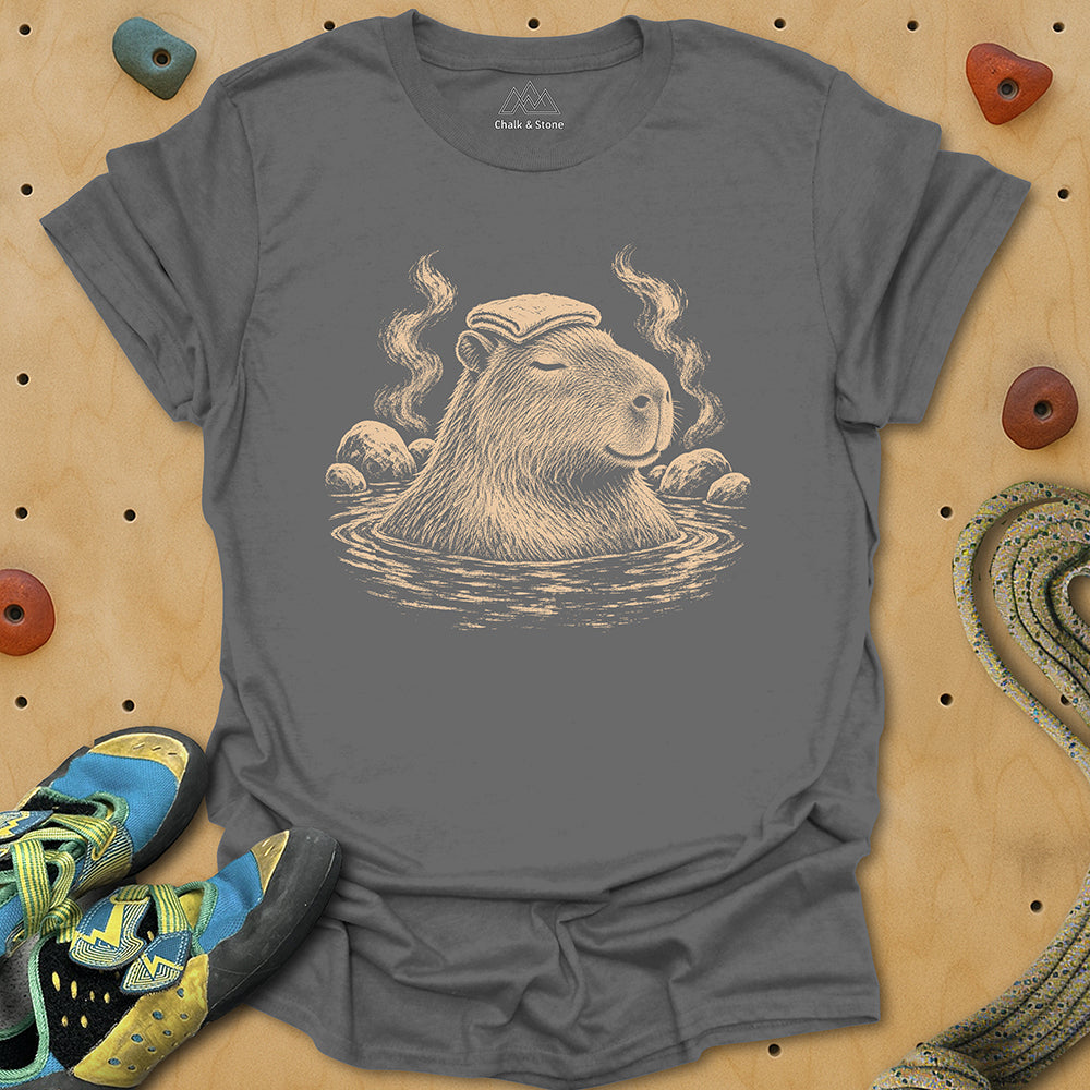 Capybara Onsen Tee