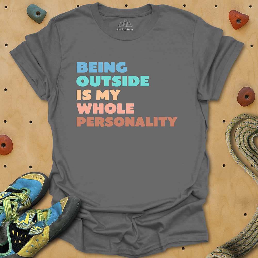 Outside Is My Personality Tee