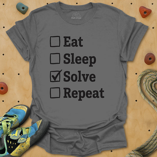 Eat Sleep Solve Repeat Tee
