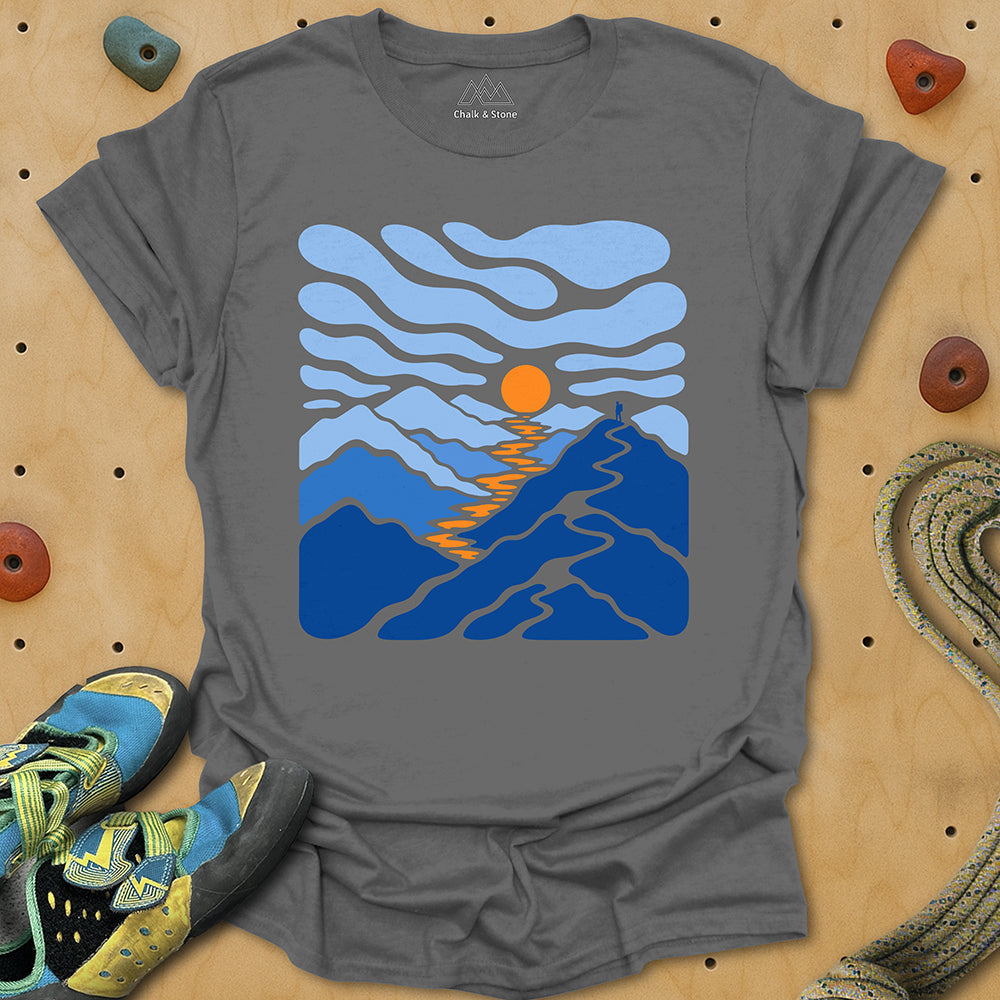 Bubble Landscape Mtn Tee