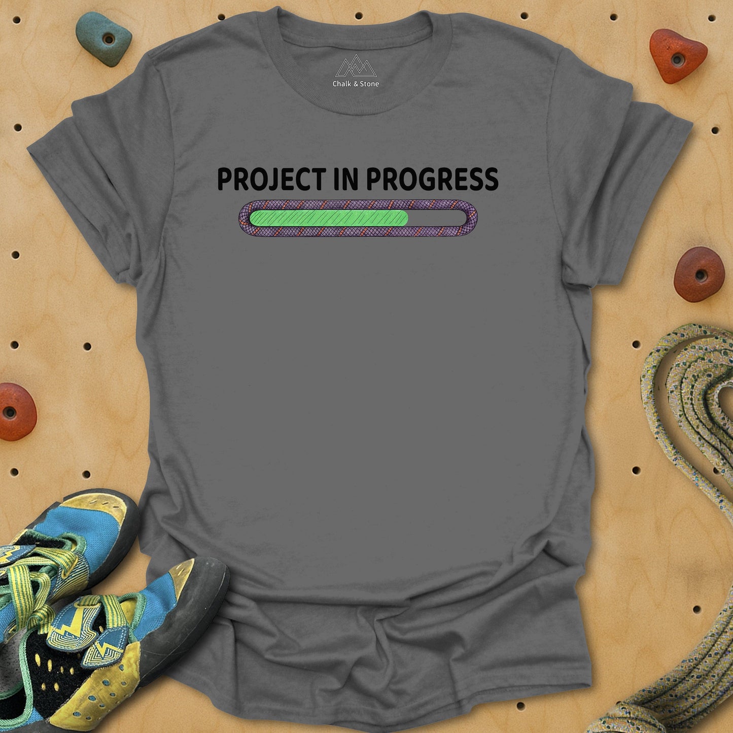 Project In Progress Bar Tee