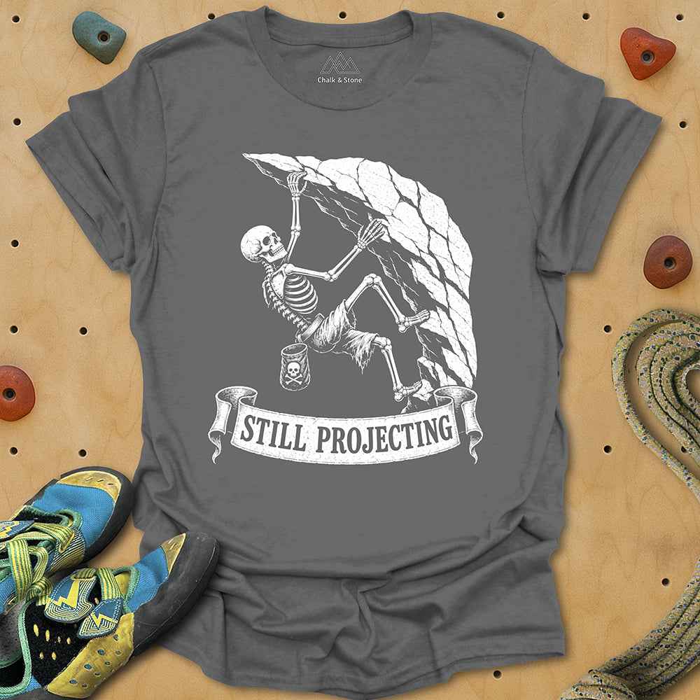 Still Projecting Skeleton Tee