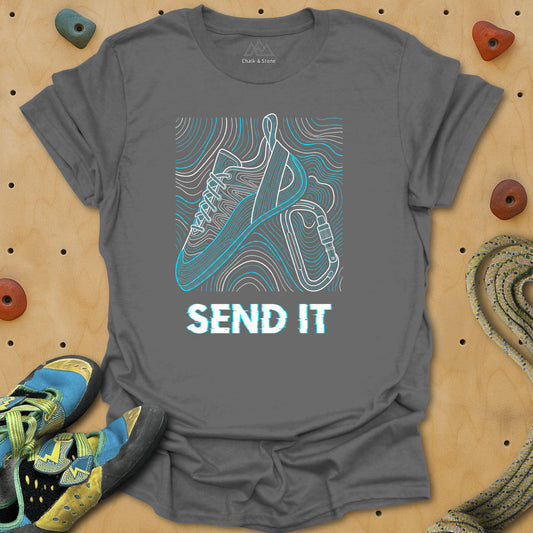 Send It Shoe BluePrint Tee