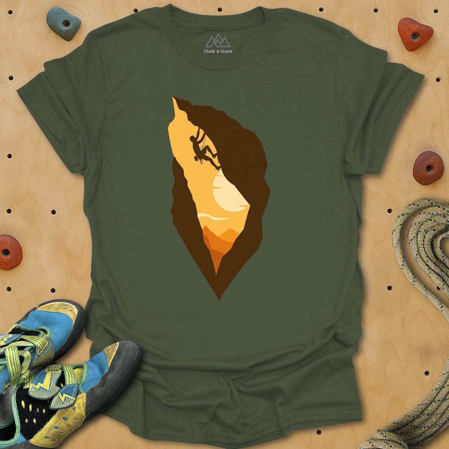 Climbing Snapshot Canyon Tee