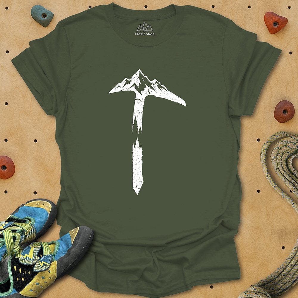 Climbing Rocks Stick Figure Tee – Chalk & Stone