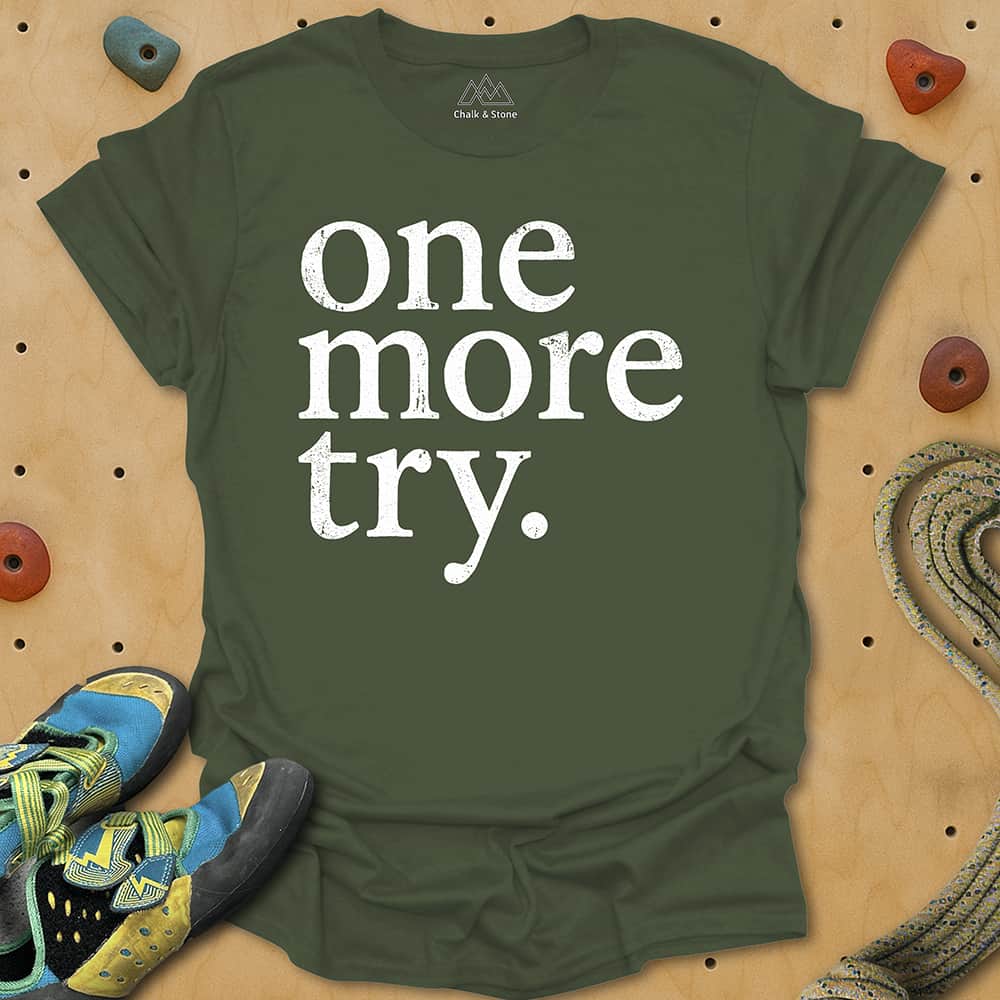 One More Try Tee