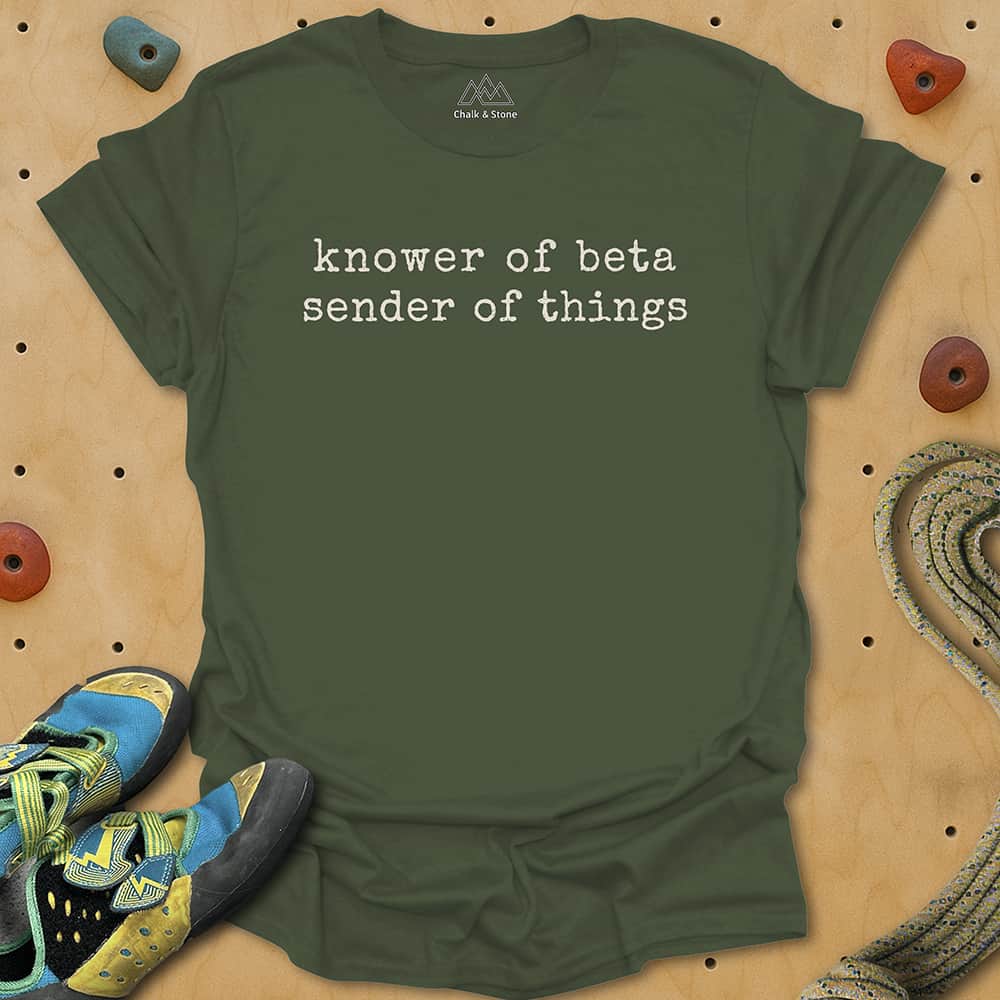 Know Beta Send Things Tee